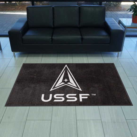 U.S. Space Force 4X6 Logo Mat - Landscape