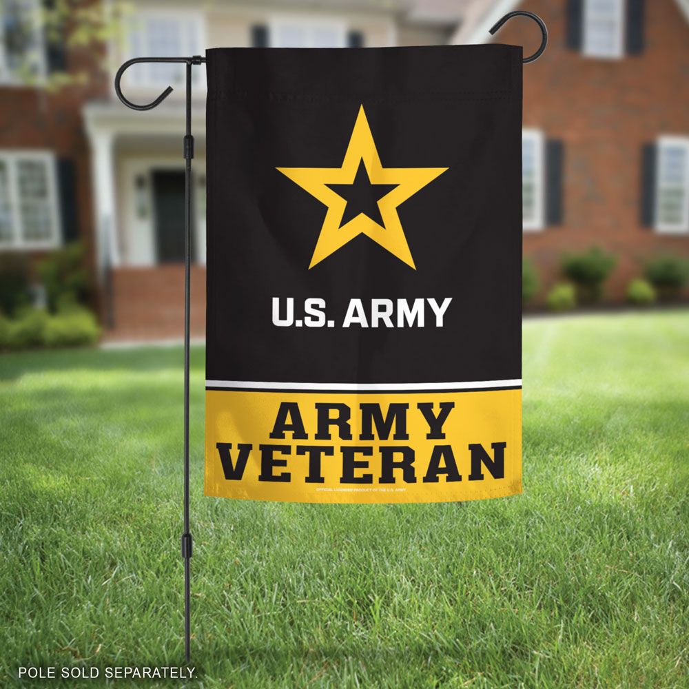 U.S. Army Veteran Garden Flag (12