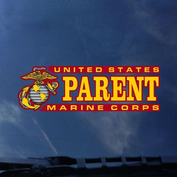 Marine Parent Decal