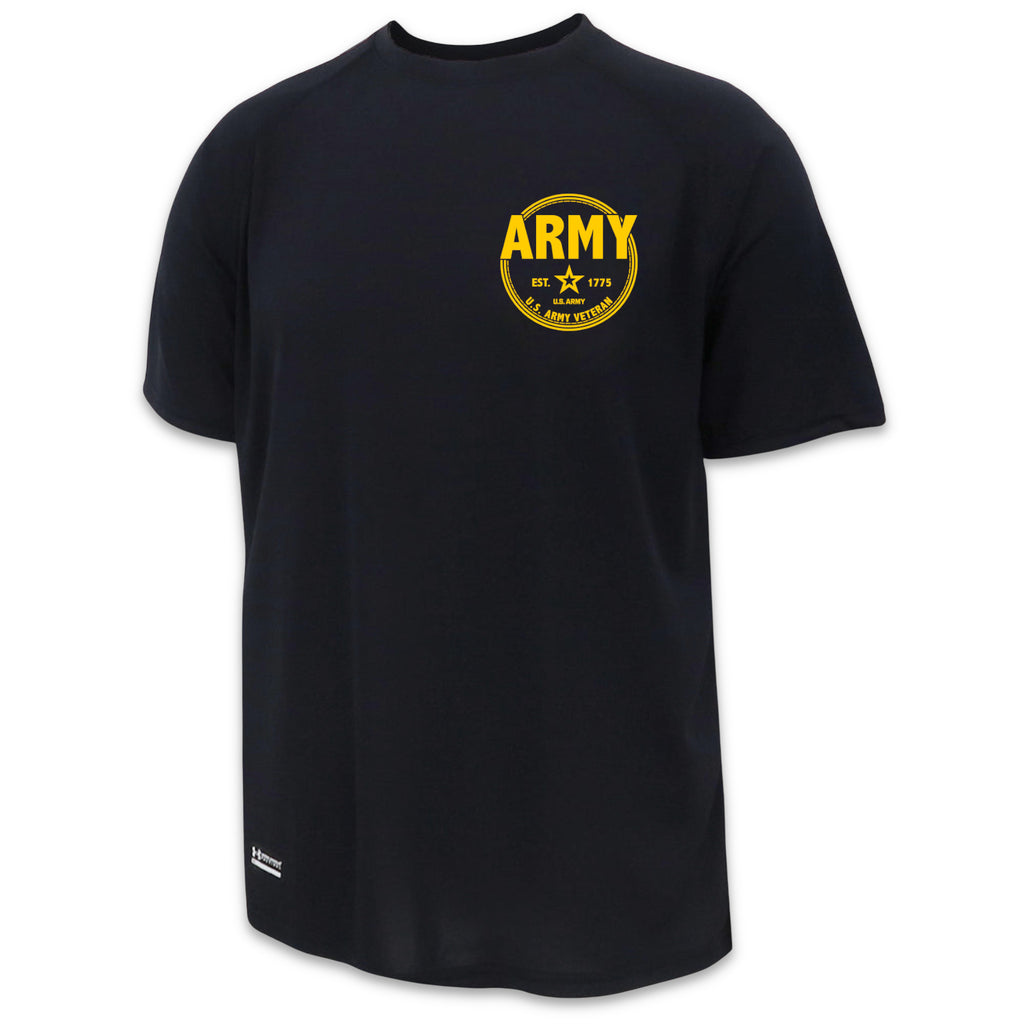 Army Veteran Under Armour Tac Tech T-Shirt