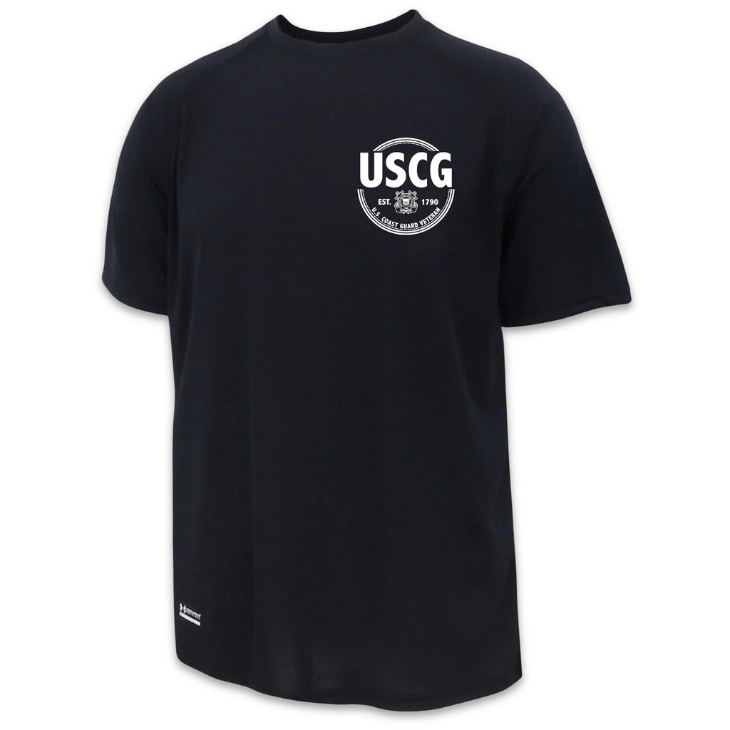 Coast Guard Veteran Under Armour Tac Tech T-Shirt