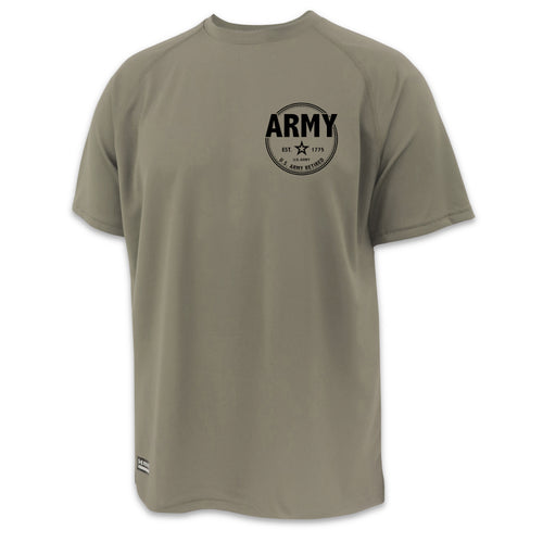 Army Retired Under Armour Tac Tech T-Shirt