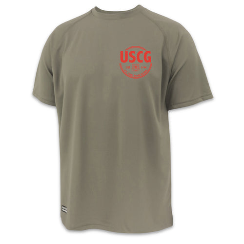 Coast Guard Retired Under Armour Tac Tech T-Shirt
