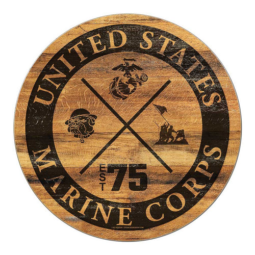 United States Marine Corps Logo Sign 2 (12x12)