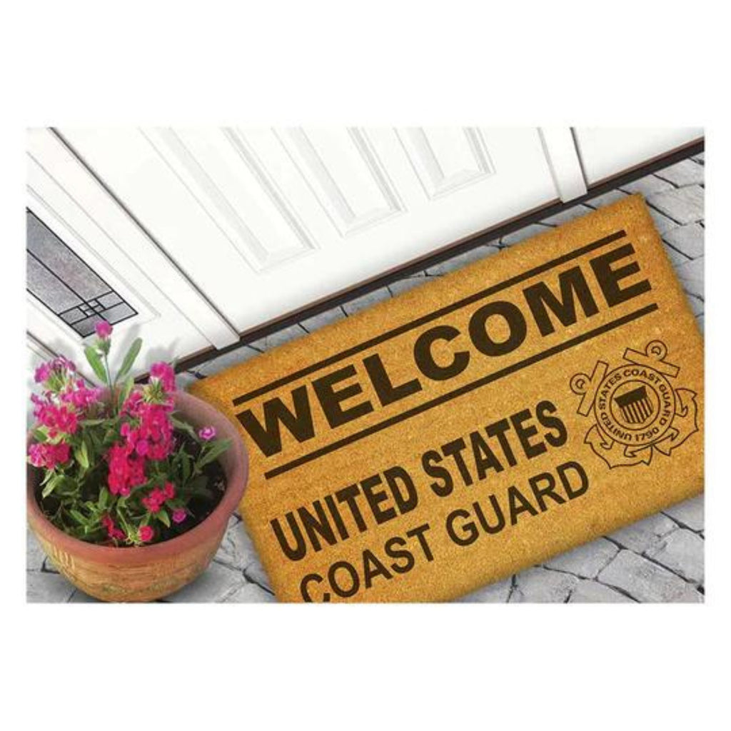 Coast Guard Seal Welcome Doormat