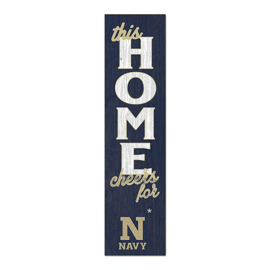 Leaning Sign This Home Naval Academy Midshipmen (11x46)