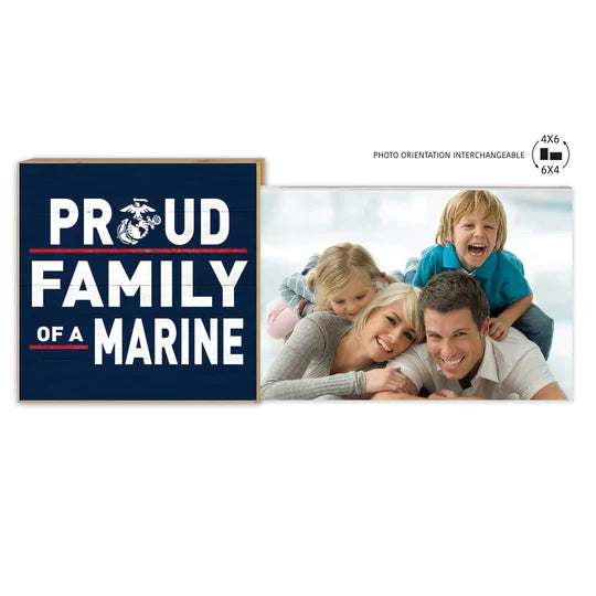 Marines Floating Picture Frame Military Proud Family