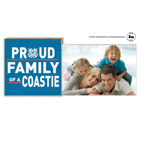 Coast Guard Floating Picture Frame Military Proud Family