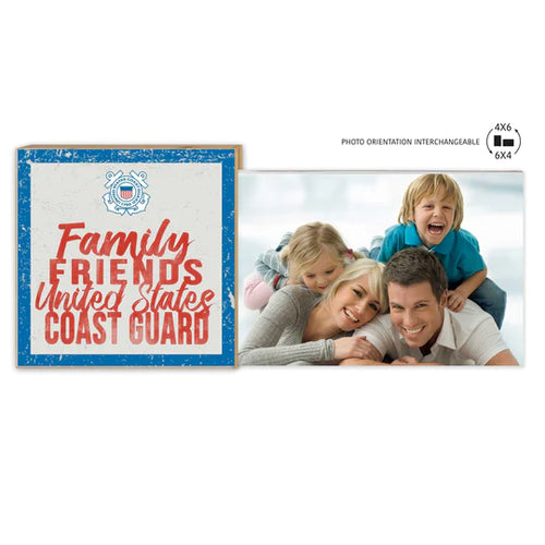 Coast Guard Family Friends Floating Picture Frame