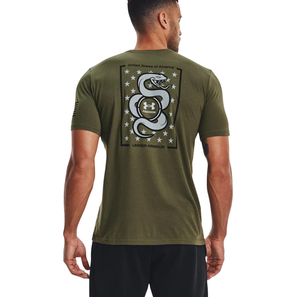 Under Armour Men's UA Freedom Freedom Snake T-Shirt (Color