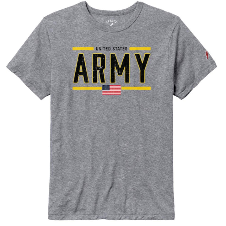 United States Army Flag Vintage T-Shirt (Grey)