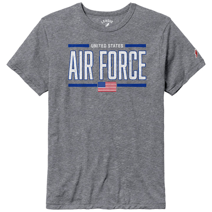 United States Air Force Flag Vintage T-Shirt (Grey)