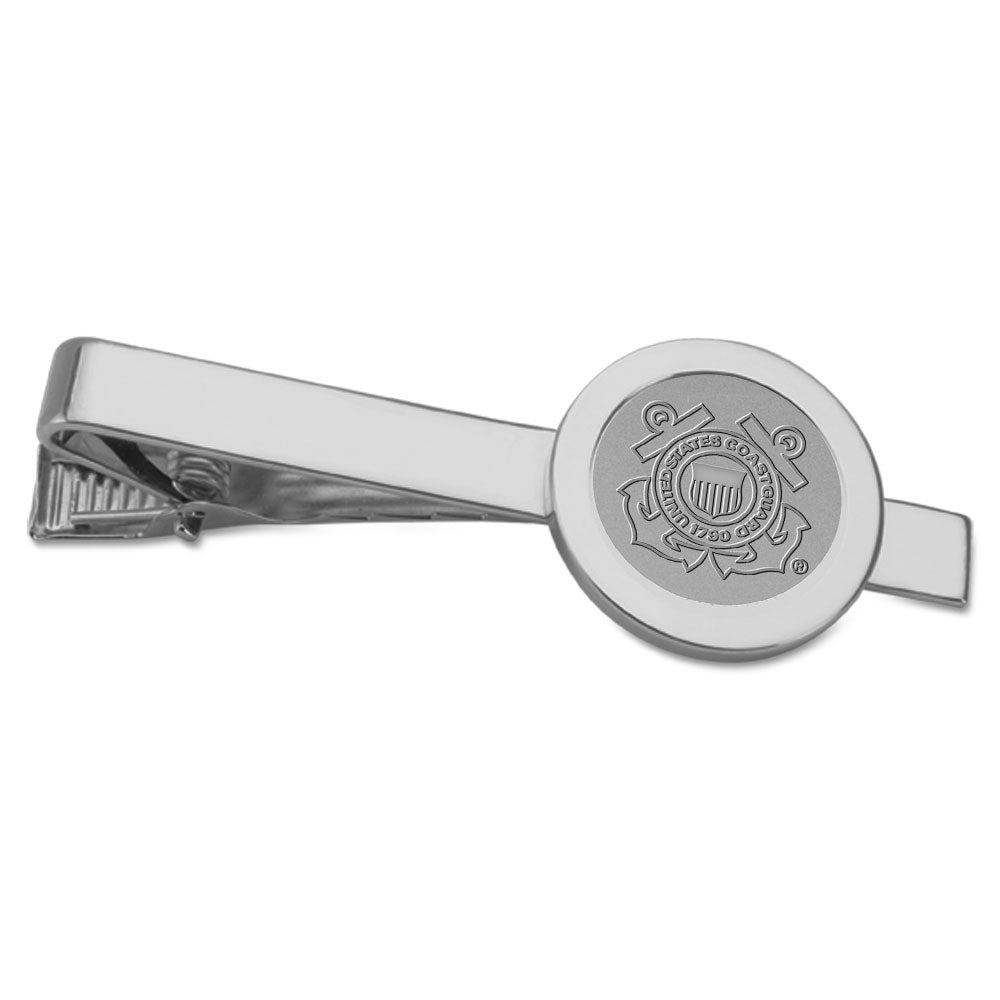 Coast Guard Seal Tie Bar (Silver)*