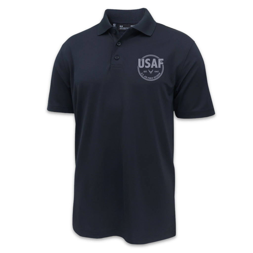 Air Force Veteran Under Armour Tac Performance Polo