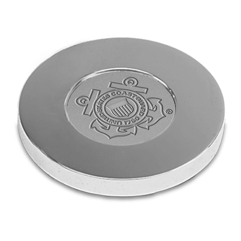 Coast Guard Seal Paperweight (Silver)*