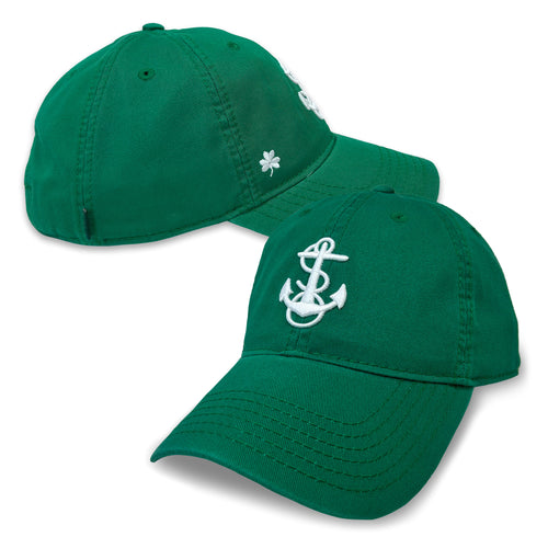 Navy Anchor Shamrock Hat