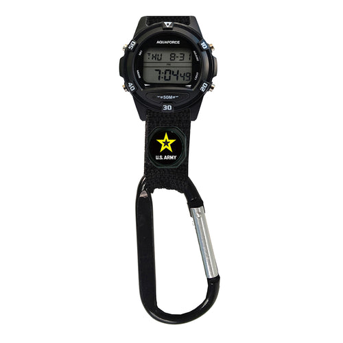 Army Digital Carabiner Watch
