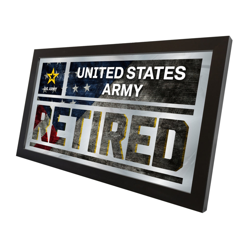 United States Army Retired Wall Mirror