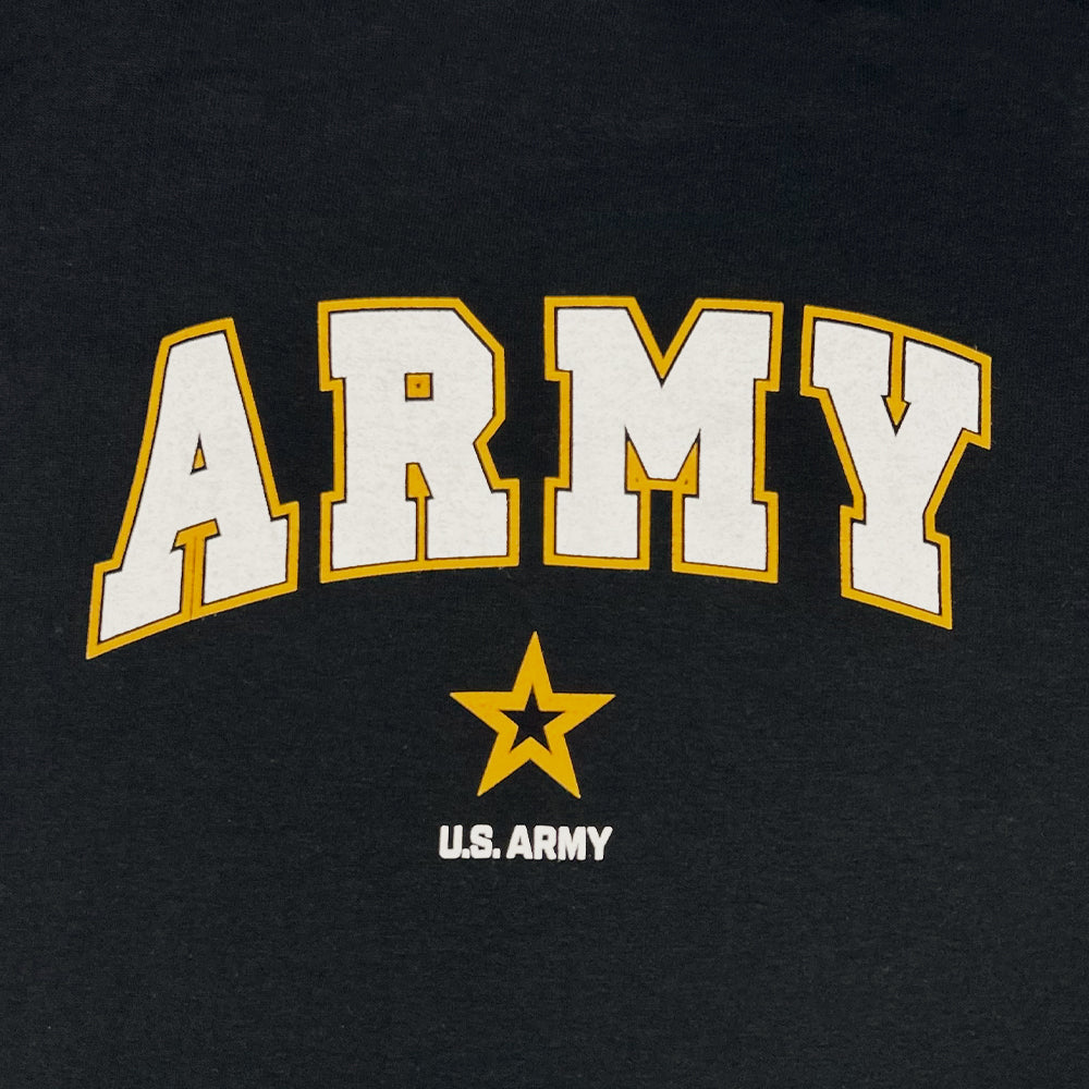 Army Youth Arch Star Hood (Black)