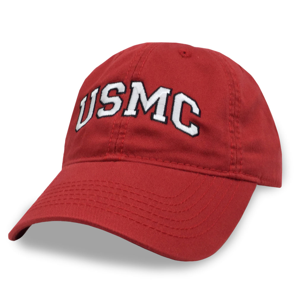 USMC Ladies Arch Hat (Red)