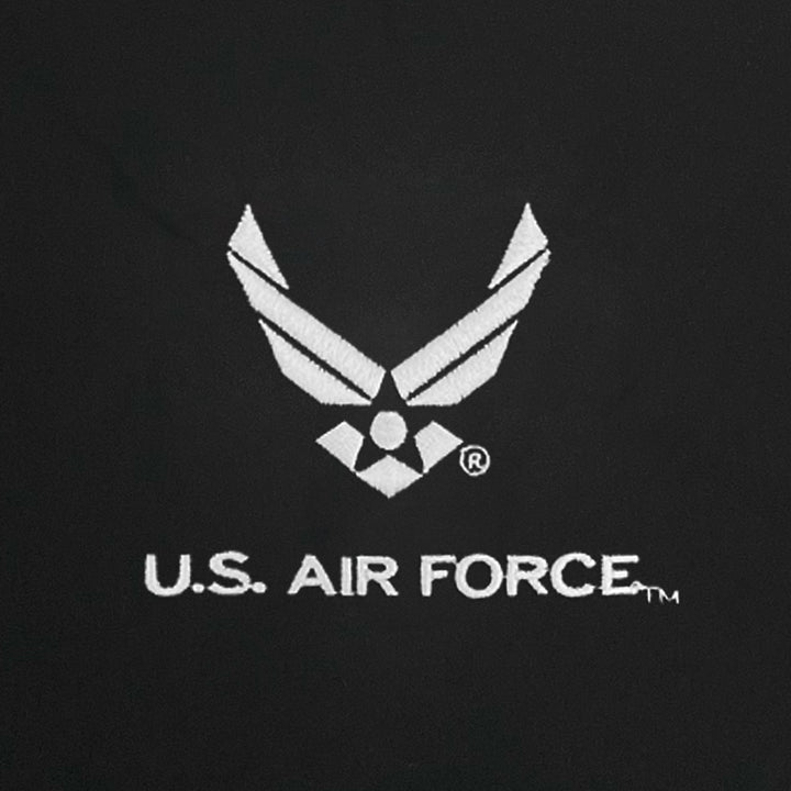 Air Force Wings Atmos Pro Fleece Lined Hooded Jacket (Black)