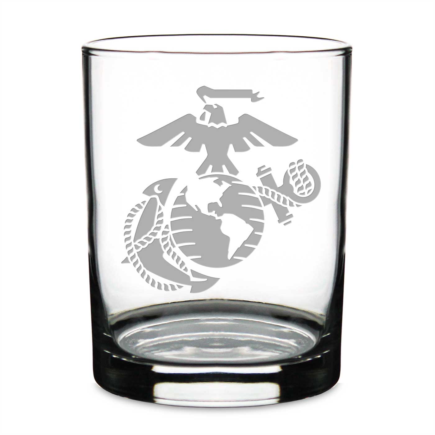 US Marines Double Old Fashion Glass*