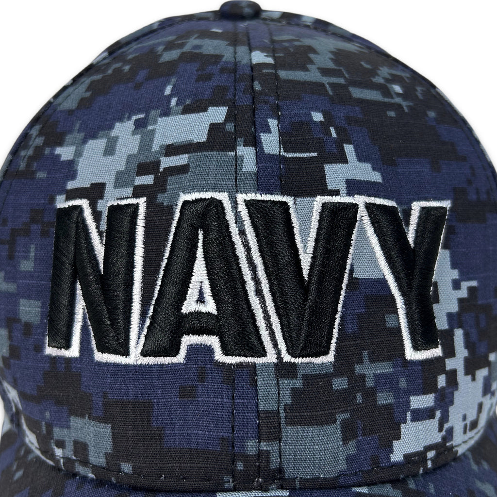 Navy Digi Camo Cap