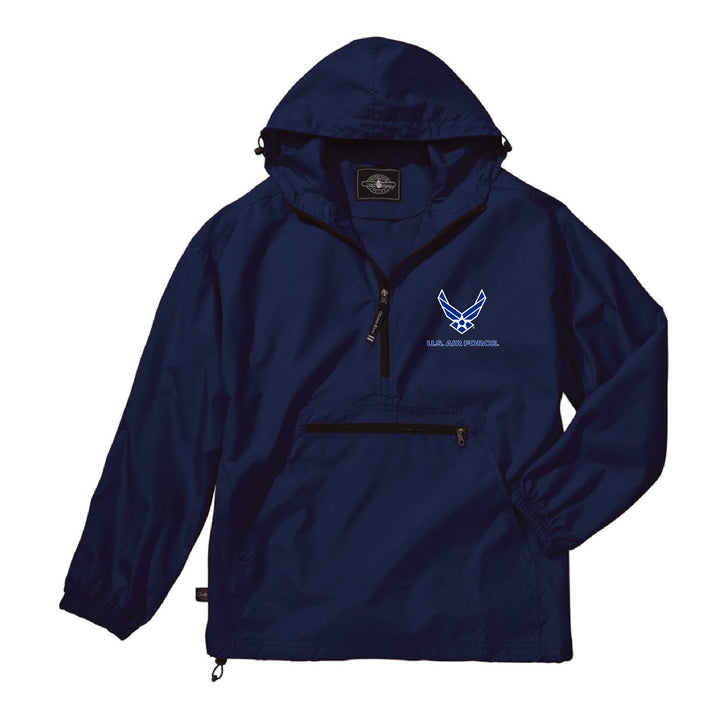 Air Force Wings Youth Pack-R-Go Pullover (Navy)
