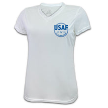 Load image into Gallery viewer, Air Force Ladies Retired Performance T-Shirt