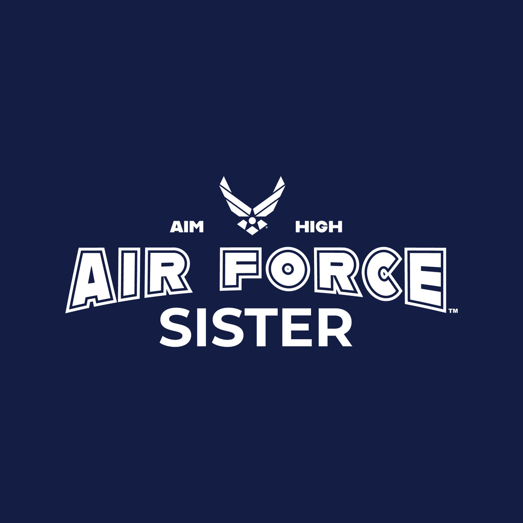 Air Force Youth Sister T-Shirt (Navy)