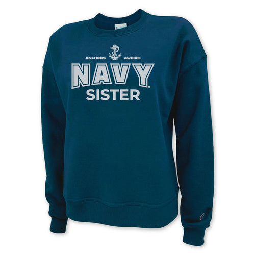 Navy Sister Ladies Crewneck (Navy)