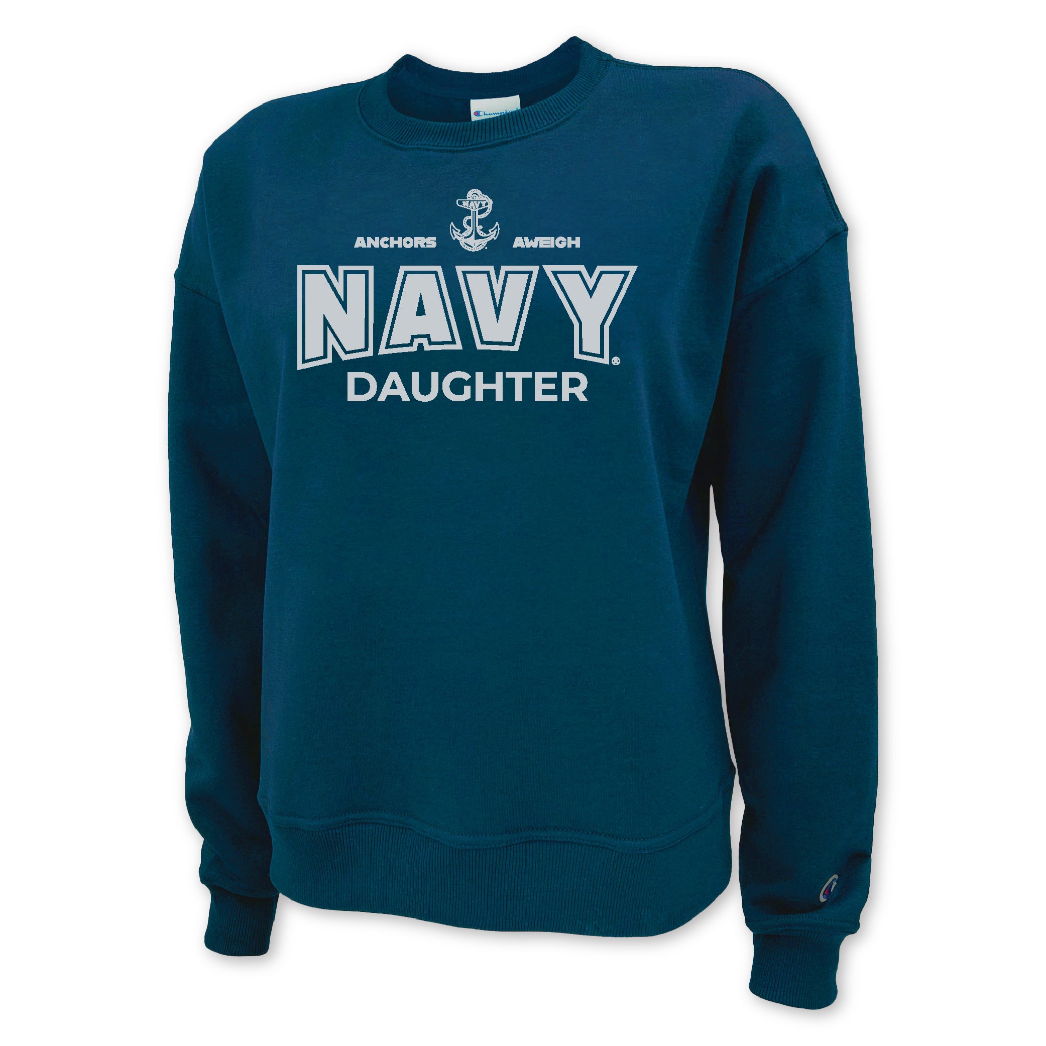 Navy Daughter Ladies Crewneck (Navy)