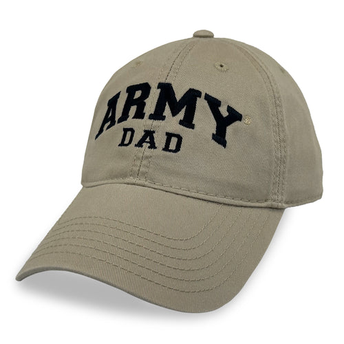 Army Dad Relaxed Twill Hat (Khaki/Black)