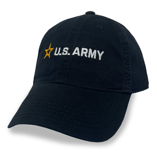 Army Star Logo Hat (Black)