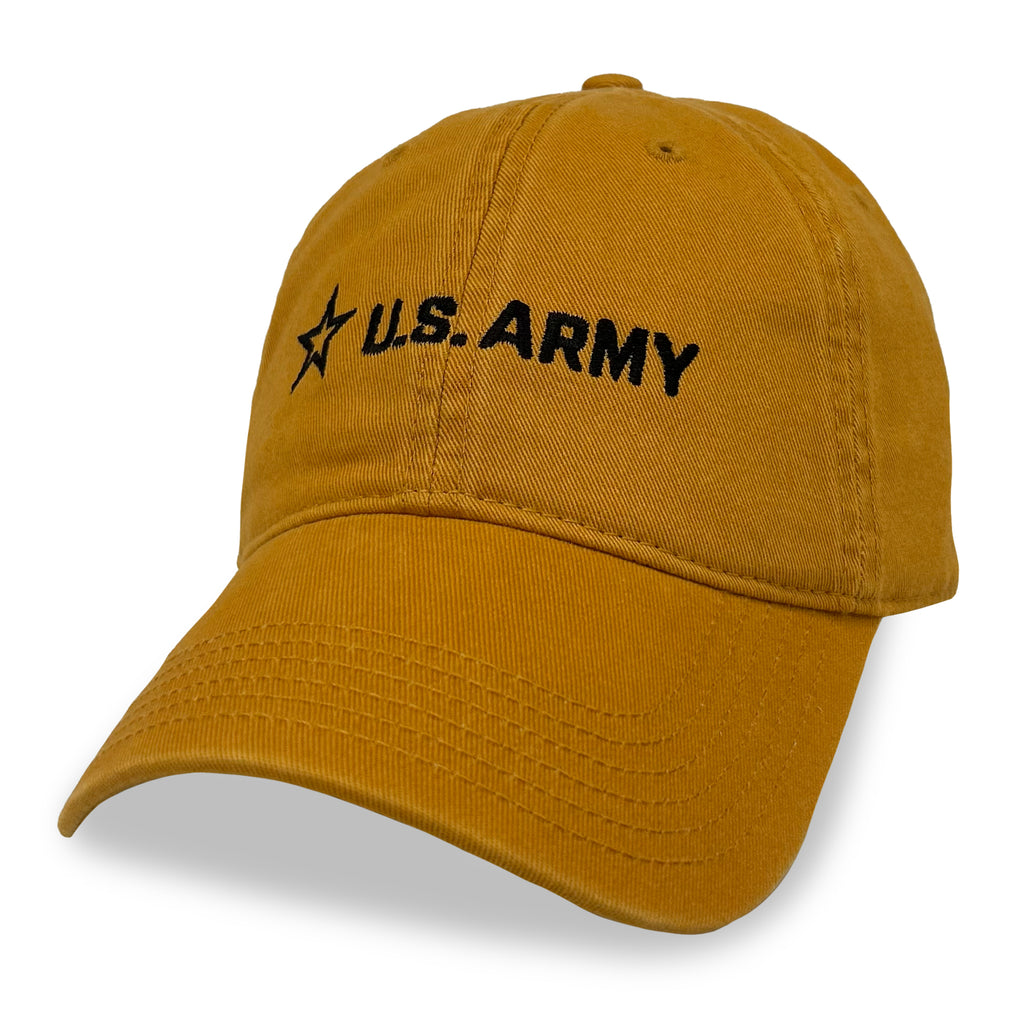 Army Star Logo Hat (Gold)