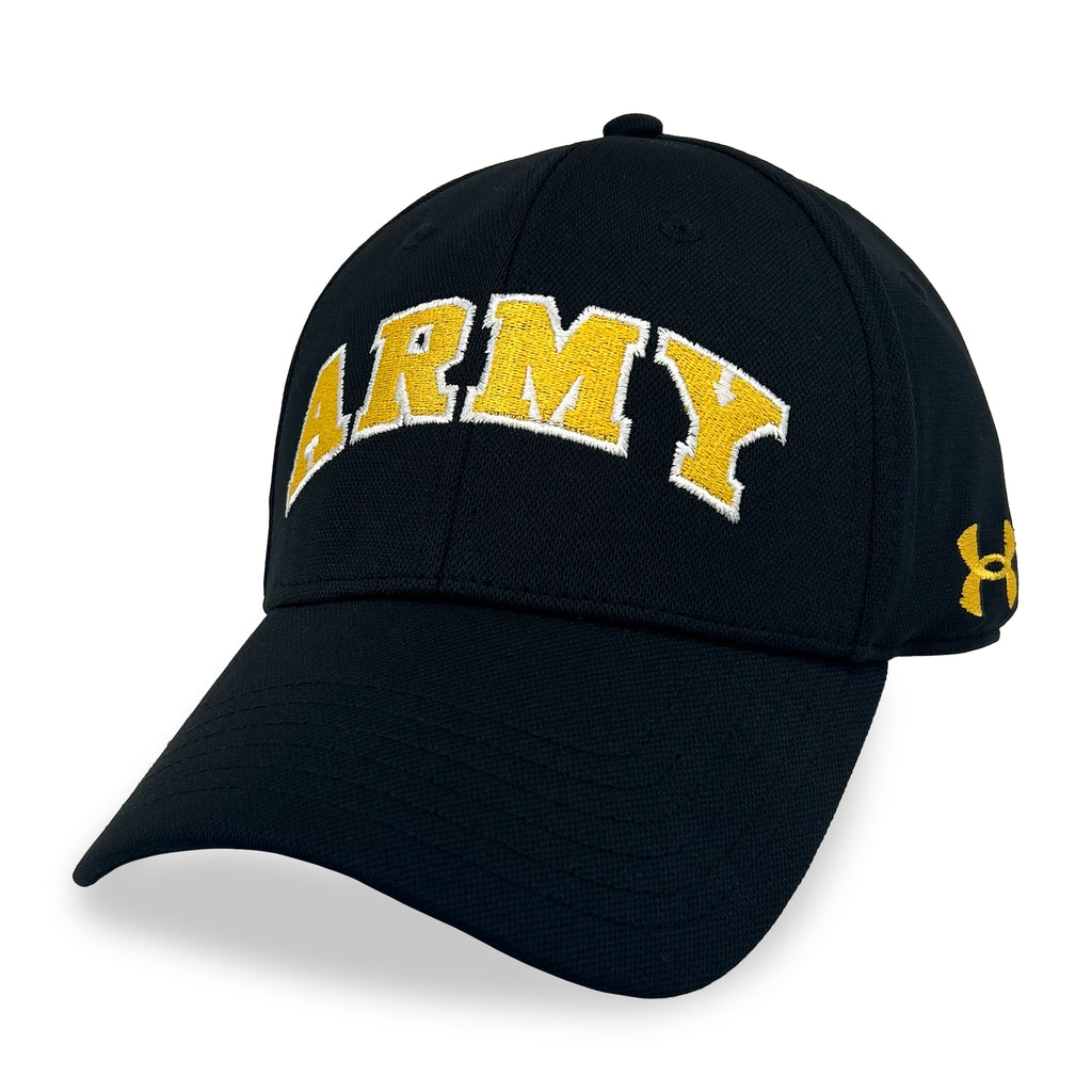 Army Under Armour Blitzing Flex Fit Hat (Black)