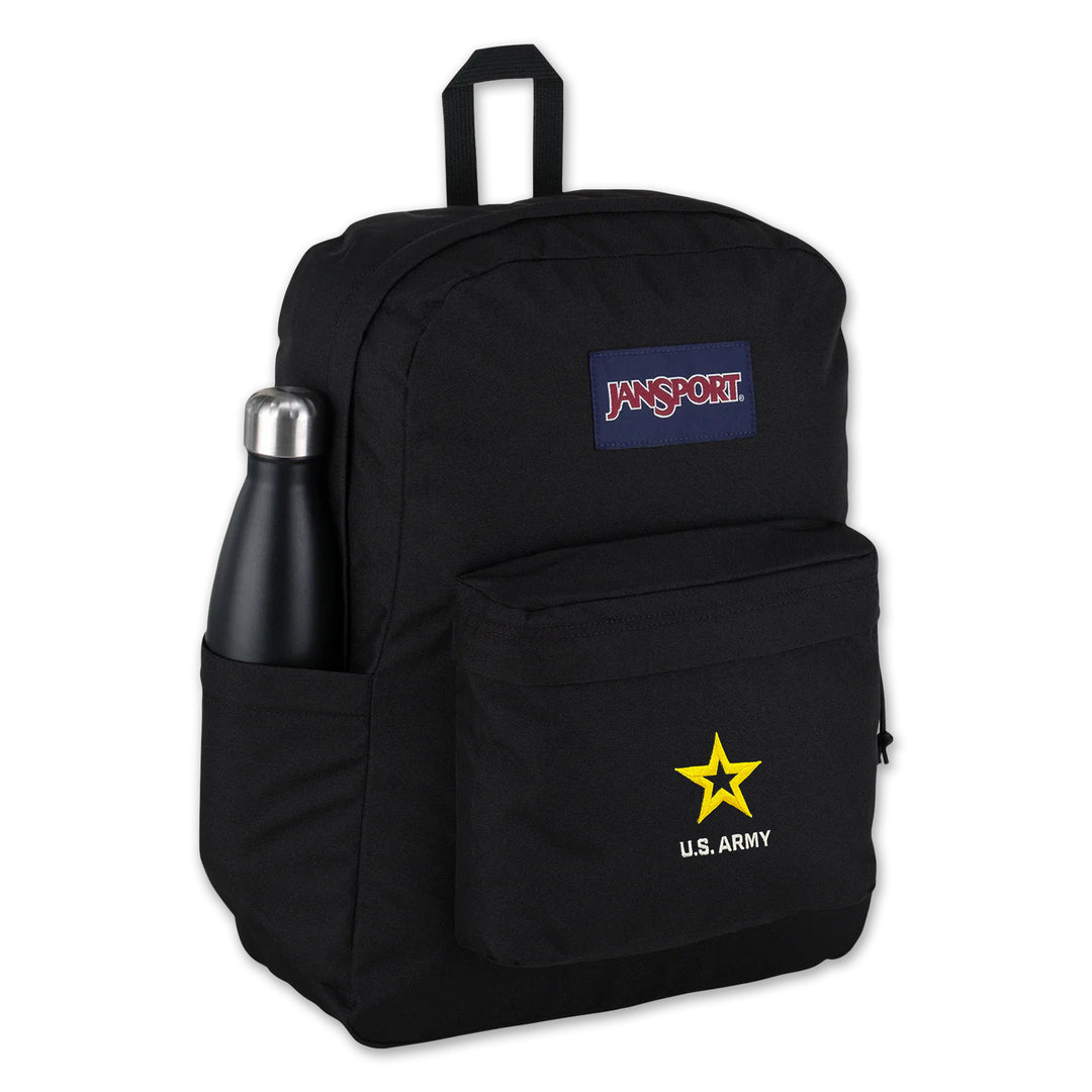 Army JanSport Superbreak Plus Backpack (Black)