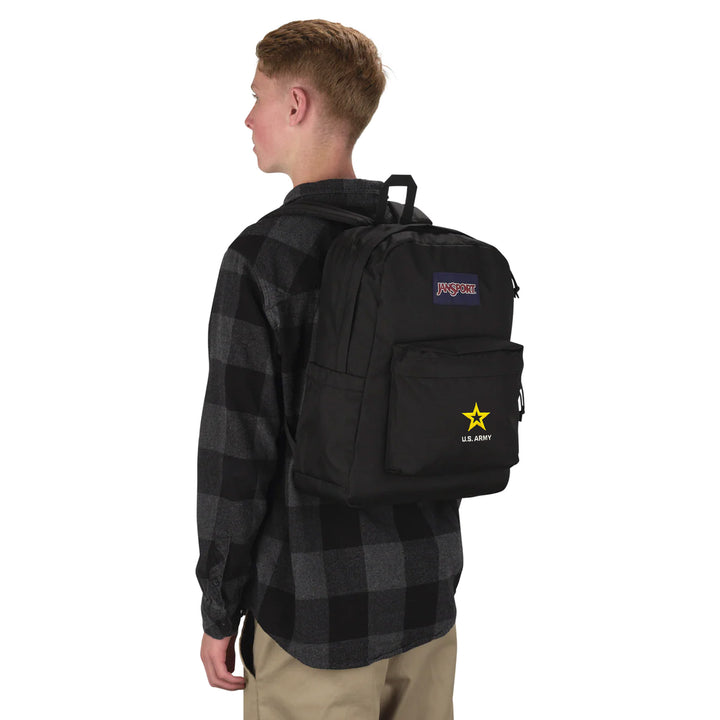Army JanSport Superbreak Plus Backpack (Black)