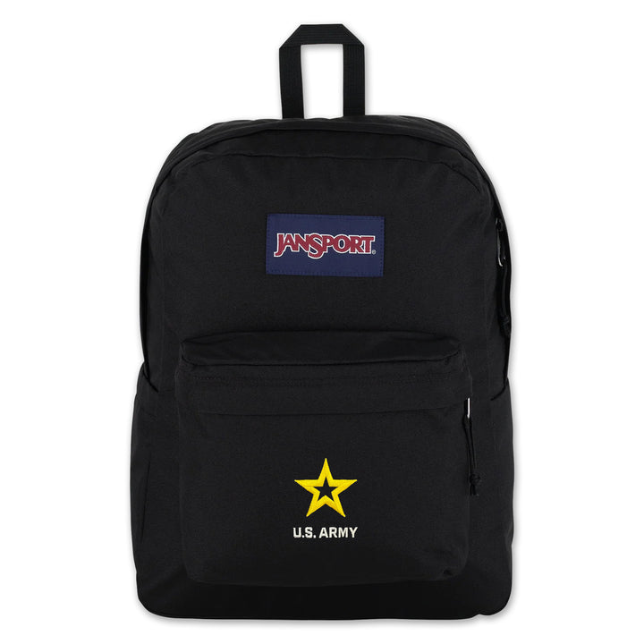 Army JanSport Superbreak Plus Backpack (Black)