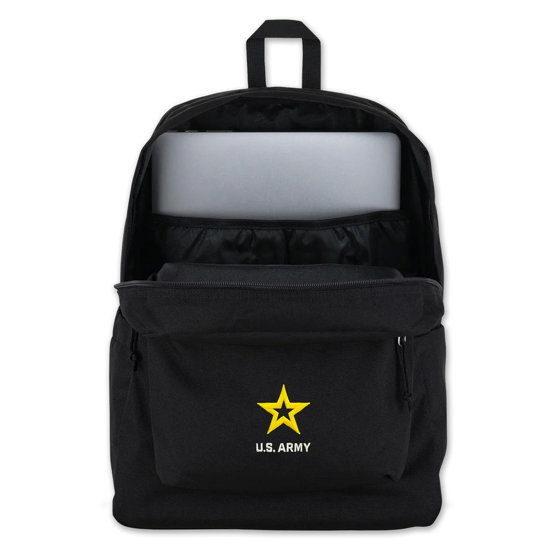 Army JanSport Superbreak Plus Backpack (Black)