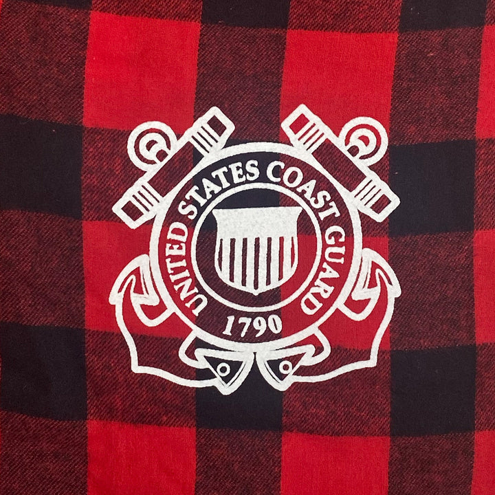 Coast Guard Seal Buffalo Check Flannel Pants