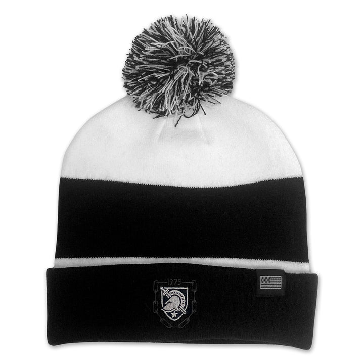 Army Nike 2025 Rivalry Pom Beanie (White/Black)