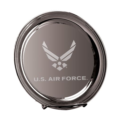 Air Force Wings 10" Silver Plated Commemorative Tray*