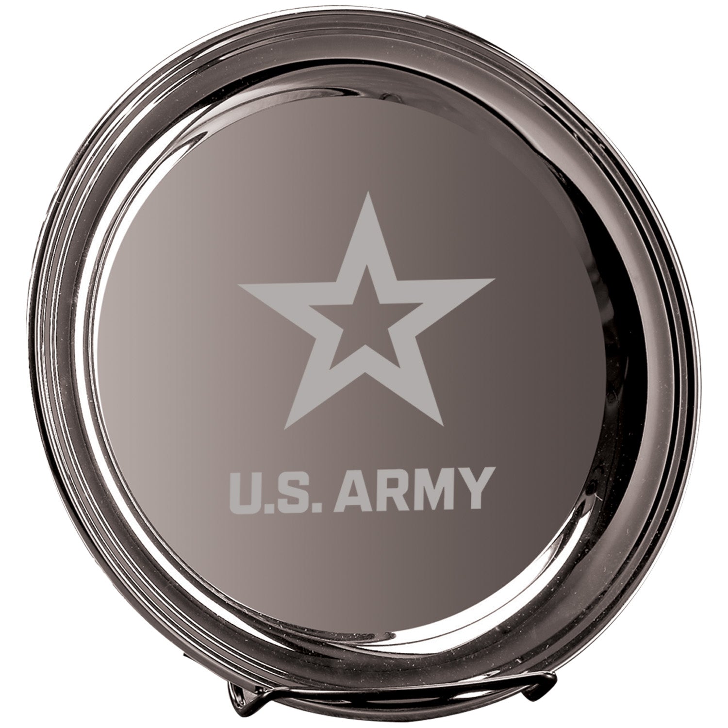 Army Star 12" Silver Plated Commemorative Tray*