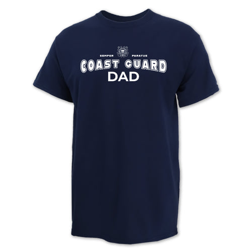 Coast Guard Dad T-Shirt (Navy)