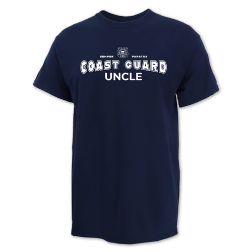 Coast Guard Uncle T-Shirt (Navy)