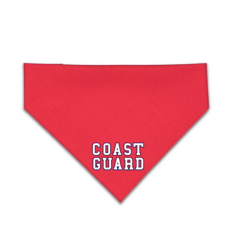 Coast Guard Block Dog Bandana