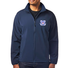 Load image into Gallery viewer, Coast Guard Soft Shell Alta Jacket (Navy)