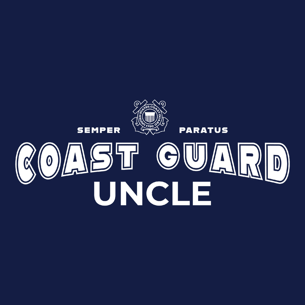 Coast Guard Uncle T-Shirt (Navy)