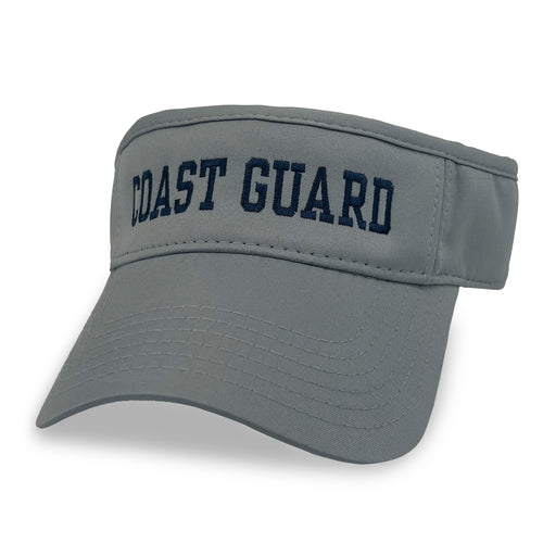 Coast Guard Cool Fit Performance Visor (Grey)
